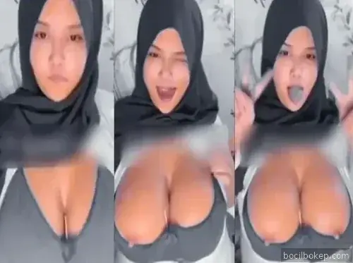 Remas Toket Gede Arrazyny Hijab Montok
